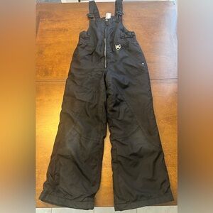 ZeroXposur Kids Black Puffer Snow Suit Bib